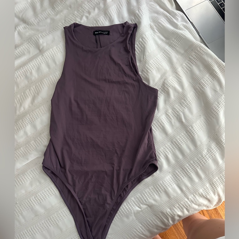 SHEIN Purple Bodysuit